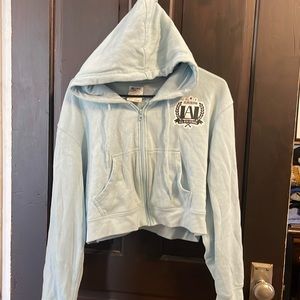 My Hero Academia crop zip hoodie
